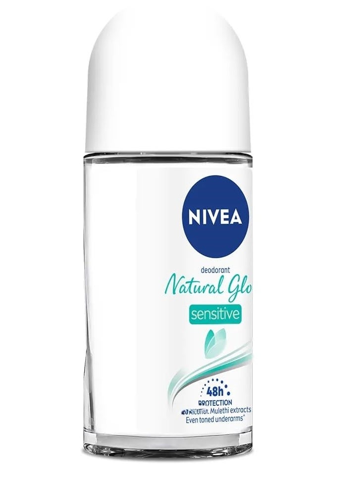 Nivea Female Whitening Sensitive Roll On 25Ml Each Set Of =3 Fresh Scent Deodorant Roll-On - (75 Ml, Pack Of 3) - Image 3